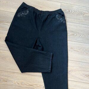 Tradition Country Stunning Embroidered Jeans Size 22W -Coastal Cowgirl Western